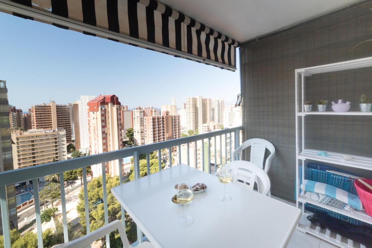 Moonkey - Apto Paris Con Piscina Y Parking Apartamento Benidorm Exterior foto