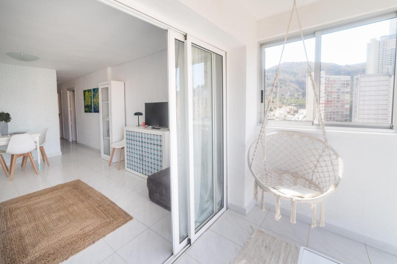 Moonkey - Apto Paris Con Piscina Y Parking Apartamento Benidorm Exterior foto