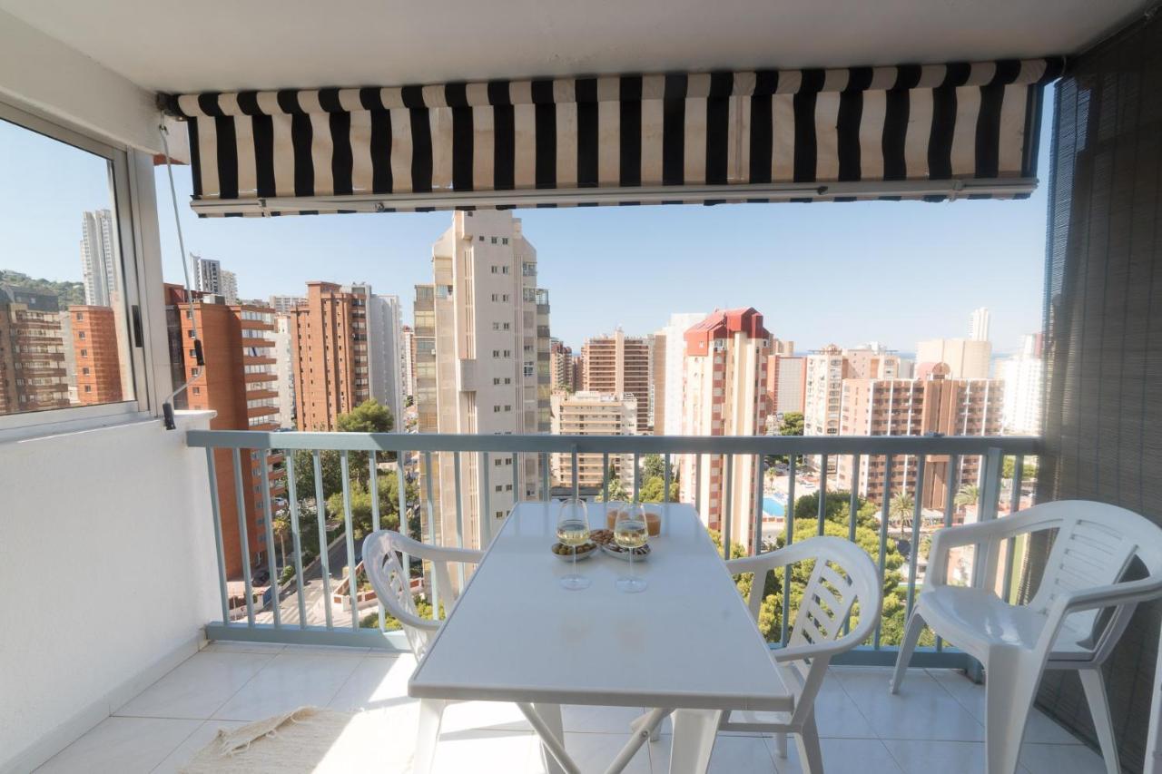 Moonkey - Apto Paris Con Piscina Y Parking Apartamento Benidorm Exterior foto